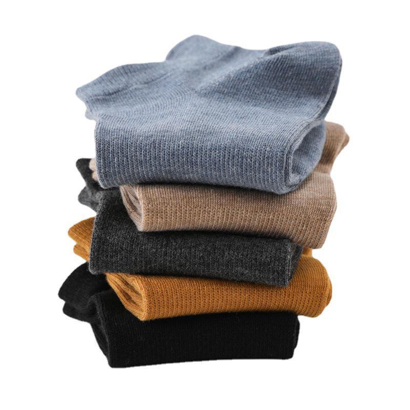 Chaussettes courtes et mi-hautes en coton pour hommes - Collection printemps/été/automne, déodorantes et absorbantes de la transpiration, design bas tendance