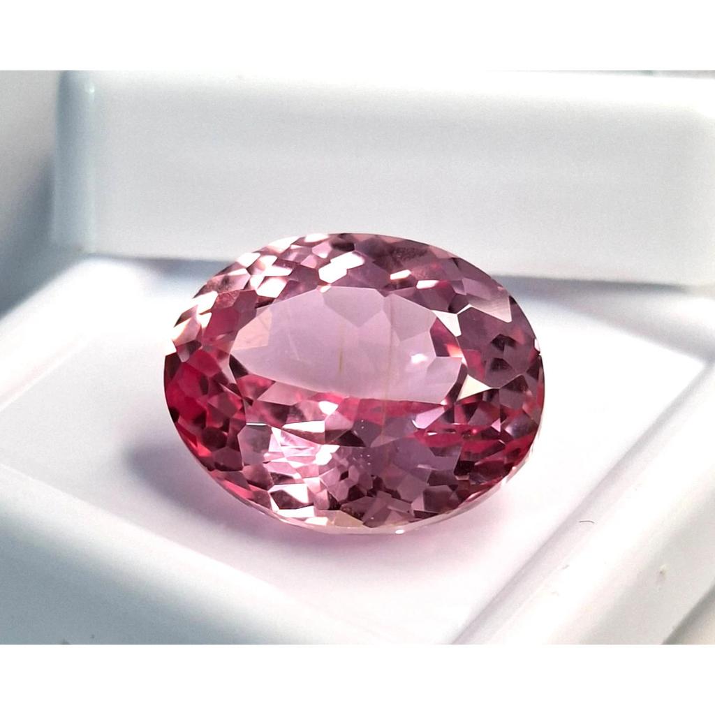 Oval Cut Natural Padparadscha Sapphire Rk 201 12-14 Ct Stunning Gemstone