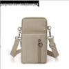 2025 Modische Damen-Crossbody-Tasche mit dreifachem Reißverschluss, Münzbörse, Handyfach und Schlüsselhalter – Trendig und Funktional.