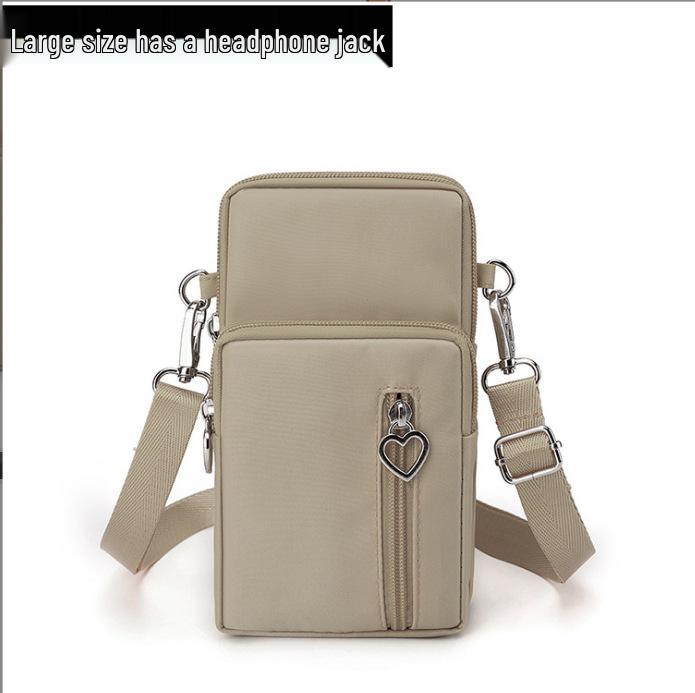 2025 Modische Damen-Crossbody-Tasche mit dreifachem Reißverschluss, Münzbörse, Handyfach und Schlüsselhalter – Trendig und Funktional.