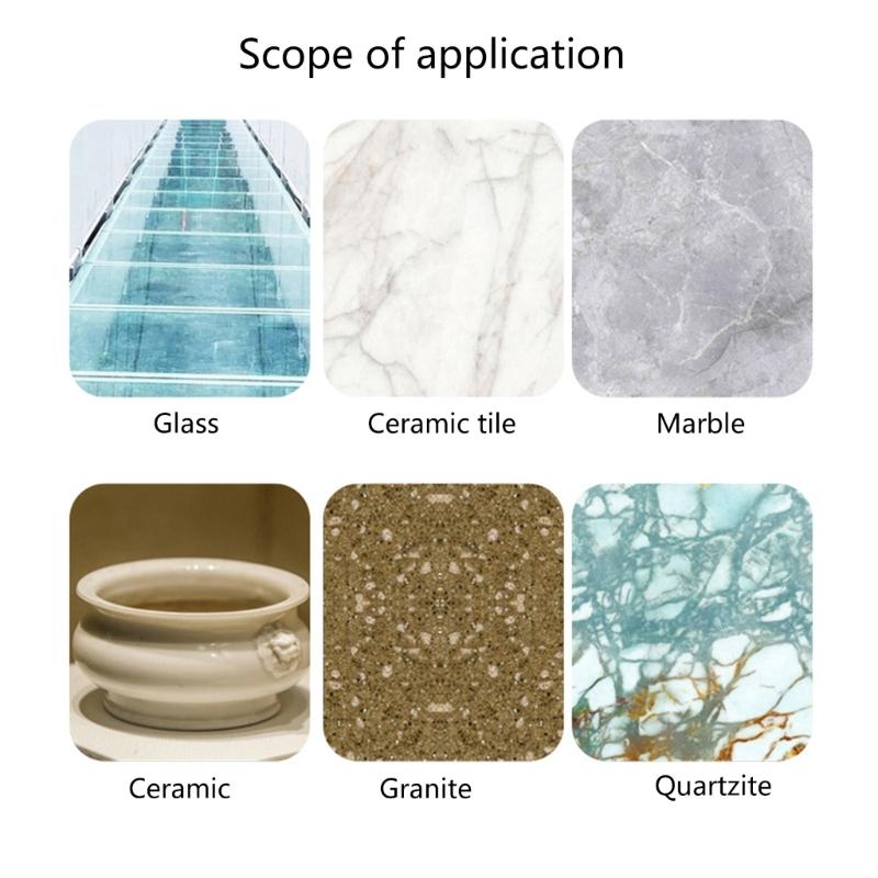 7Pcs Dry Diamond Drills Bit Set Tile Drills Bit Hex Shank For Ceramic Porcelain Marble Granites Stone Glass Brick