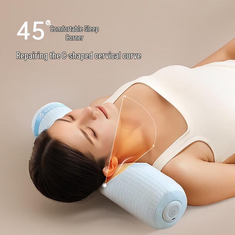 CLORIS Smart Neck Massager Pillow with Heat & Airbag Support CN Plug (adapter Included)