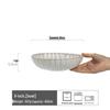 Japanese Retro Ceramic Open Bowl – Glossy Vegetable, Salad & Soup Bowl, Simple Large Tableware