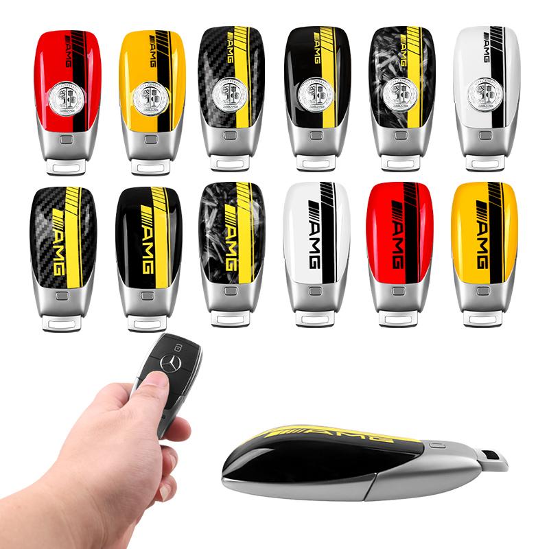 For Mercedes-Benz key rear cover modification new E-class C-class GLC-class new A-class GLE rear cover case BOC1