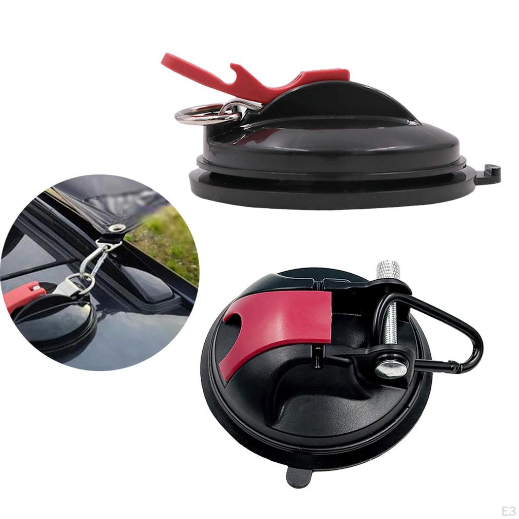 Belt Suction Cup, Strong Performance, Upgraded Glass Anchor, for Tents, Indoor,