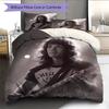 Cartoon Pattern Bedding Quilt Set Quilt Cover Pillowcase Home Decoration Birthday Gift (1 * Duvet Cover + 2 * Pillowcase, Without Core)