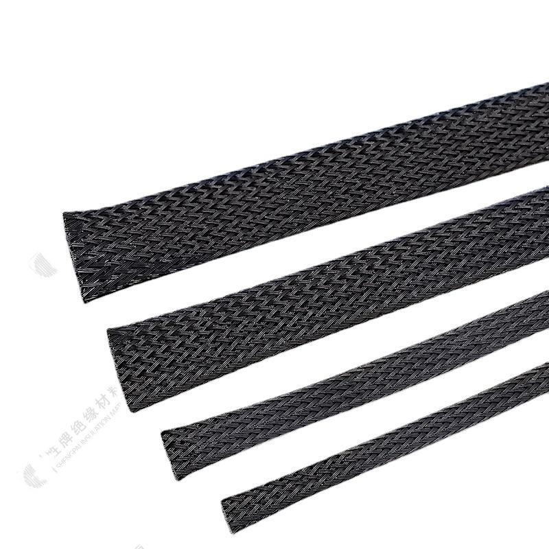 Flame Retardant Nylon 6 Adjustable Braided Sleeving for Wire Harness Protection