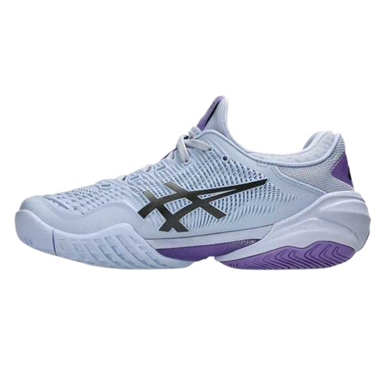 Asics Court FF 3 Thick Sole Lace-Up Round Toe Low-Top Tennis Shoes Women Sneakers 12632005-400