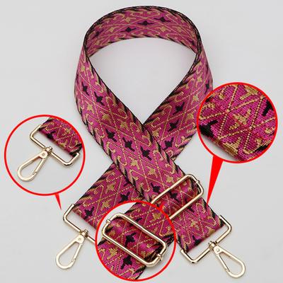 Taška Popruh přes rameno Žakárová vazba Dlouhá zesílená Nastavitelná Náhradní Náhrada v etnickém stylu Ženy Taška Crossbody Kabelka Pásek