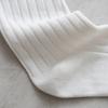 Monfoot Women S Wide Ribbed Long Neck SockS White