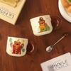 Suvenir Cană Ceramică Urs Desene Animate Personalizată Creativă Cană Cuplu Cană Apă Cadou Ziua de Naștere Fete