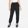 Nike Lässige Velours-Kordelzug-Laufhose Damen Unterteile Schwarz DD5111-010