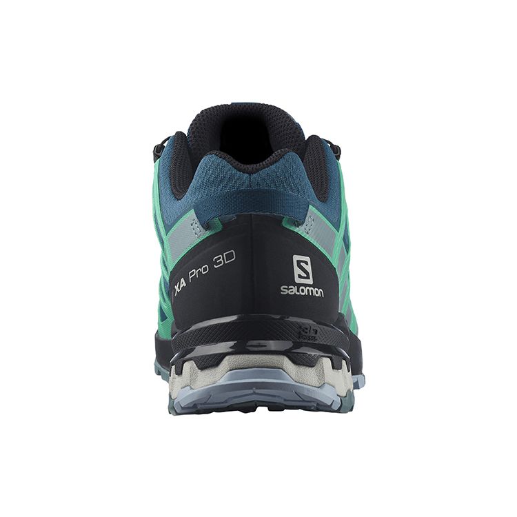 Salomon Xa Pro 3D V8 Gore-Tex Low-Cut Durable Outdoor Functional Shoes Women Shoes Blue 416296