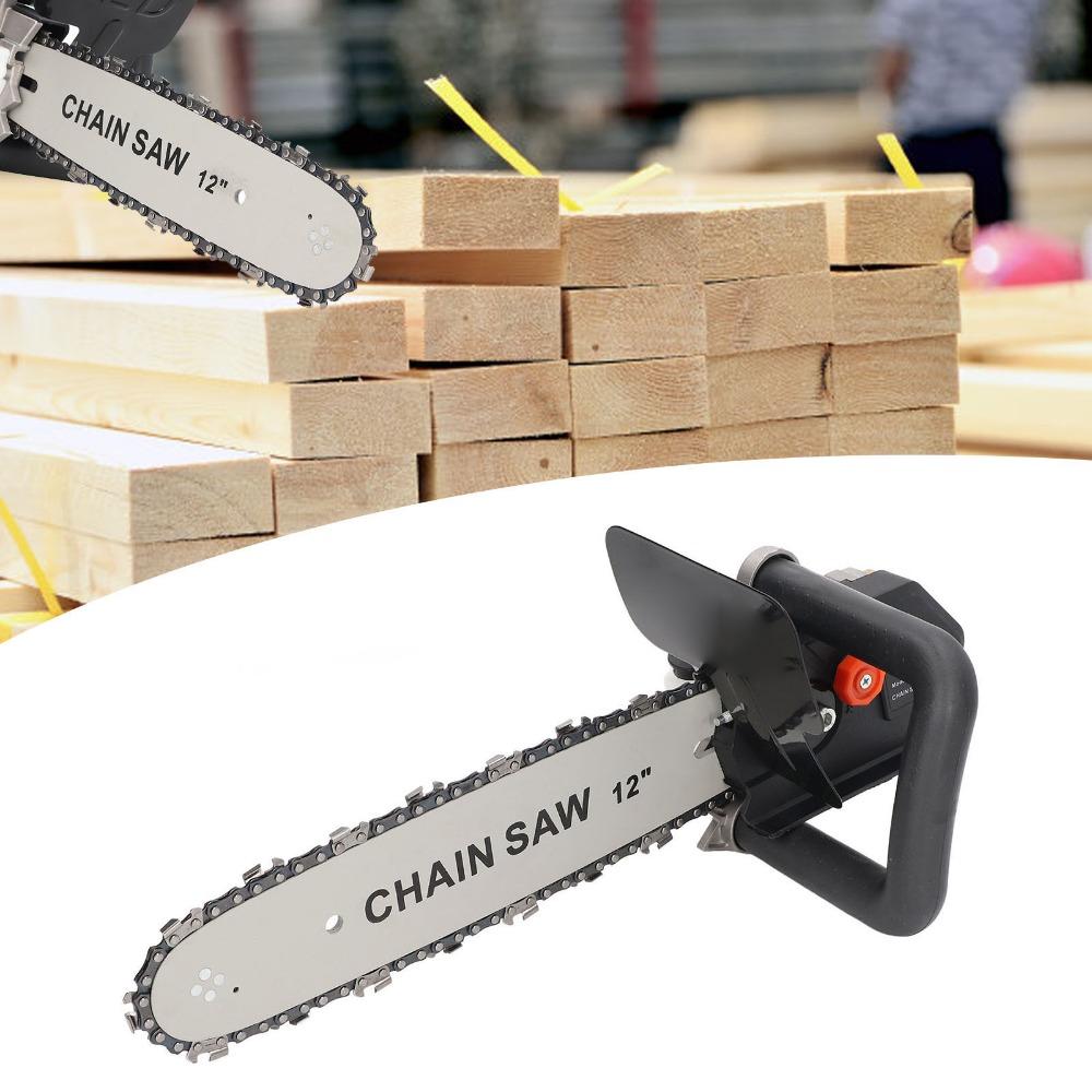 Assembly Electric Chain Saw Stand Converter Accessories Angle Grinder Attachment Wood Cutting