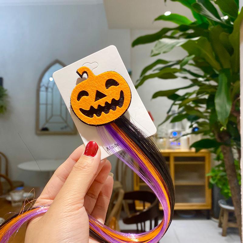 New Halloween Curly Hair Clip Party Decoration Hairpin for Children and Adults At Gatherings