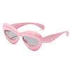 Wide-Frame Lip-Shaped Fashion Sunglasses - Trendy European & American Style for a Bold Look