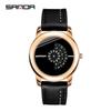Sanda Waterproof Quartz Watches: Fashionable Unisex Casual and Commuting Couple's Wristwatches