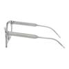 Armani Original Design Acetate Cat Eye Optical Glasses Women's Transparent Gray