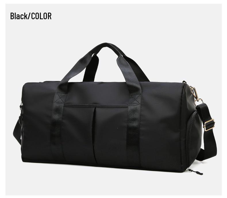 Women's Lightweight Multi-Functional Sports Bag with Shoe Compartment and Dry/Wet Separation