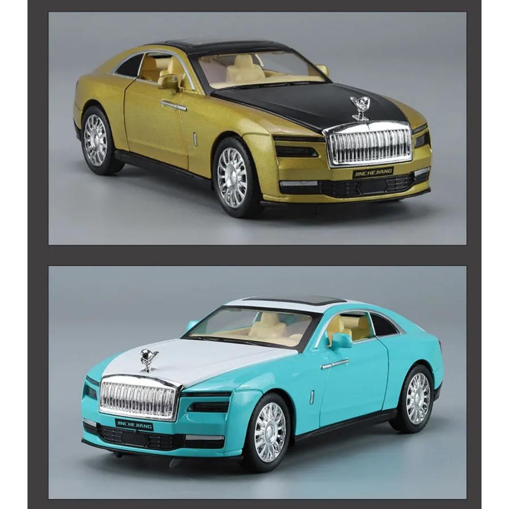 1/32 Rolls-Royce Spectre New Energy Car Legierungs-Luxusauto-Modell Diecast & Spielzeugfahrzeug Metallauto-Modell Simulation Sound und Licht Kindergeschenk