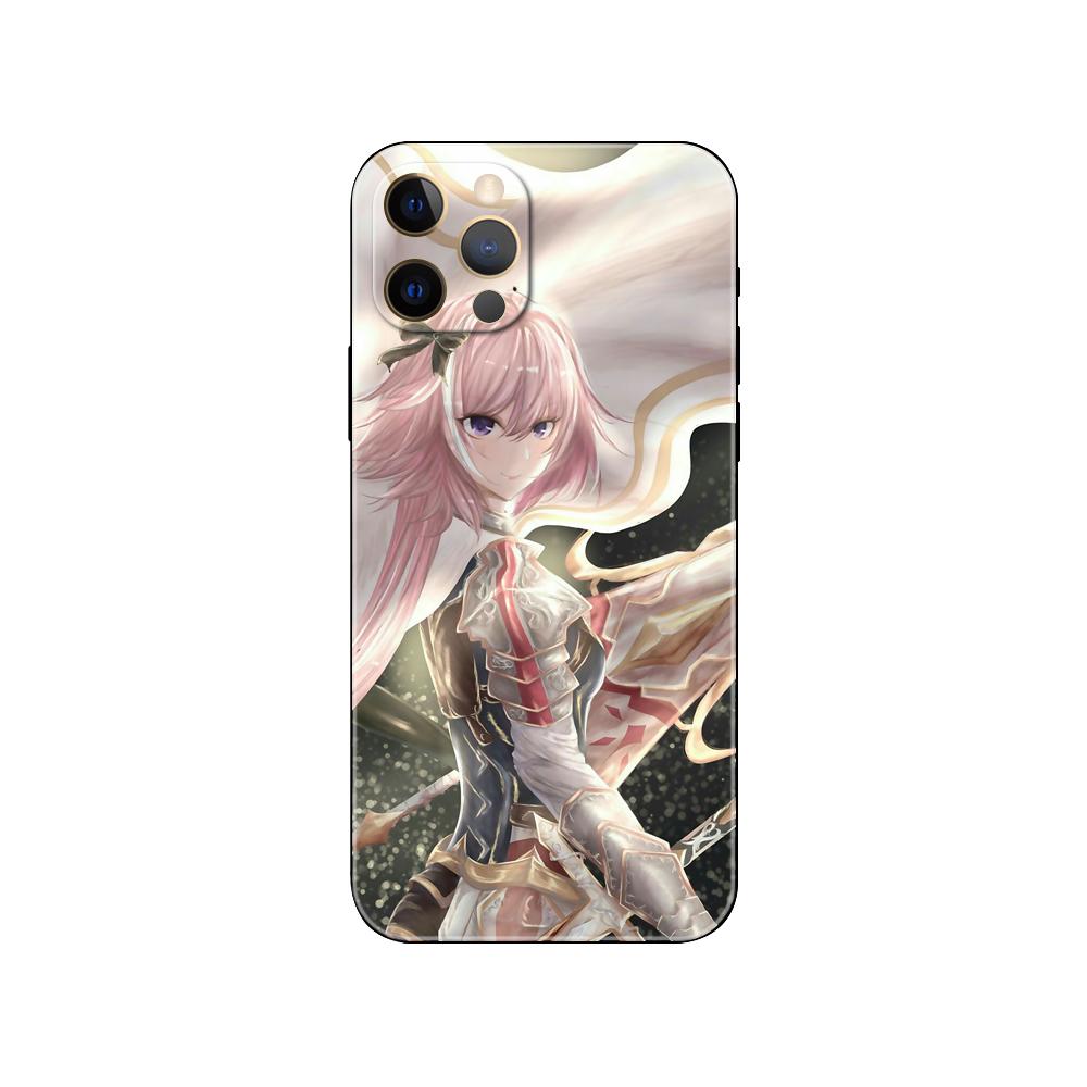 Astolfo Phone Case for Iphone 5 5s 2020se 6 6s 7 8 Plus X 10 XR XS 11 12 13 Mini Pro MAX Black Tpu Back Cover
