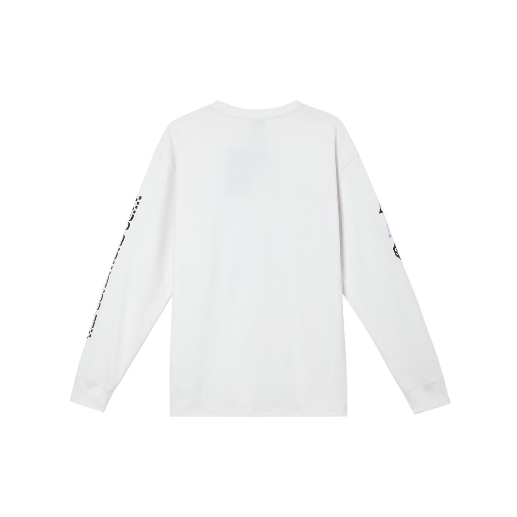 Nike ACG Series Letter Print Crew Neck Casual Long Sleeve T-Shirt Men Tops White FQ3730-121