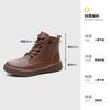 2025 autumn and winter new retro Martin boots women's thick heel thick sole versatile short boots casual warm women's boots