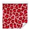 Red Animal Skin Wallpaper Red, Coral and Pink 50x1000