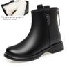 Fashion AIYUQI Women Winter Boots Genuine Leather 2025 New Natural Wool Warm Women Snow Boots Casual Round Toe Women Fashion Booties