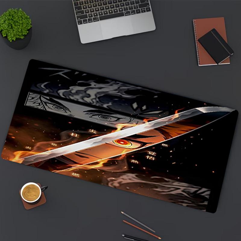 Demon Slayer Print Mouse Pad, for Keyboard Pad Laptop PC Mat for Office Home Use, Desk Decor, Perfect Birthday Gift for Gamers