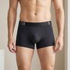Herren Sommer Ultra Dünn Neu Eis Seide Atmungsaktiv Antibakteriell Nahtlos Schnell Trocknend Boxer Briefs