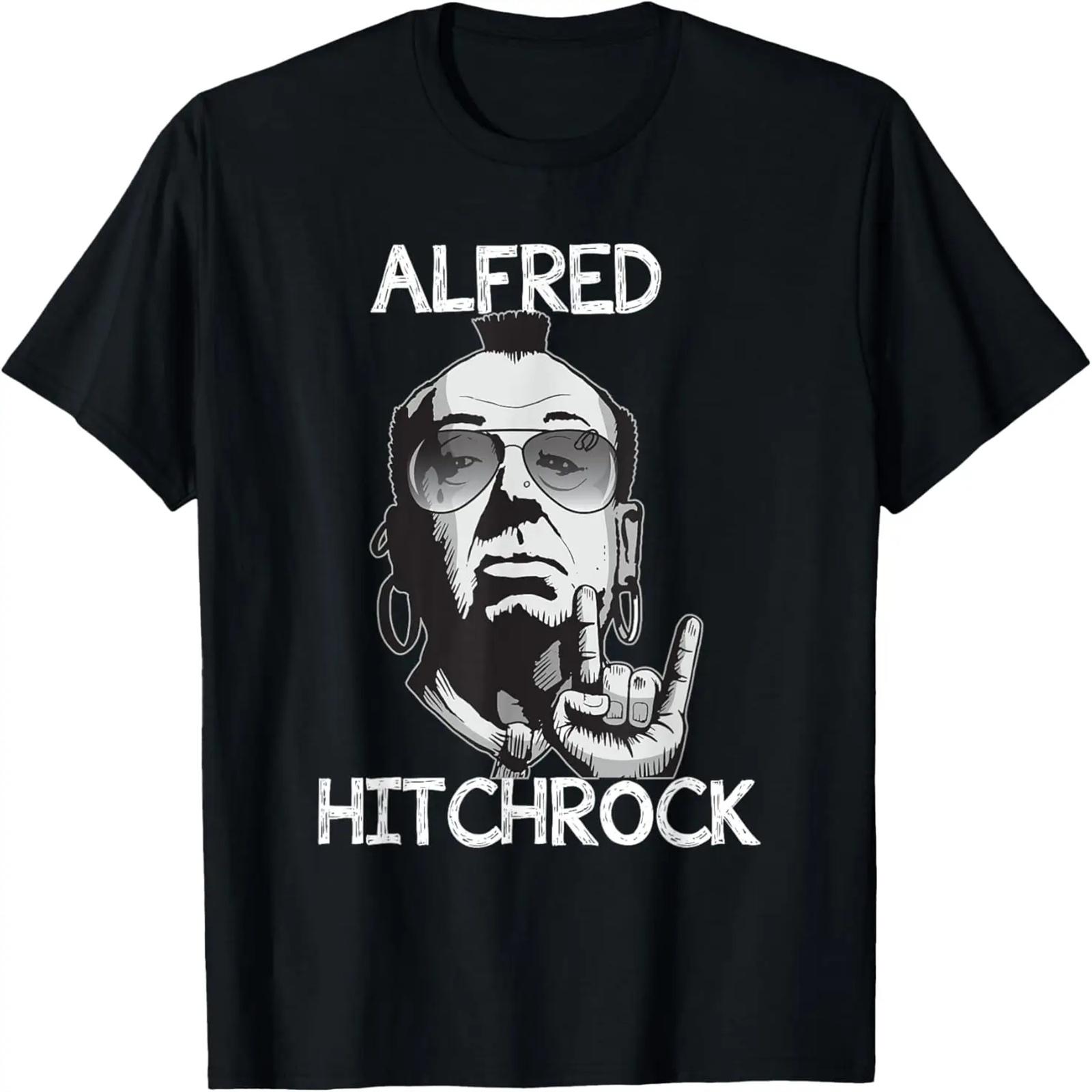 

Funny Alfred Hitchcock-Hitchrock Rock And Roll Music T-Shirt XXXXXL чорний