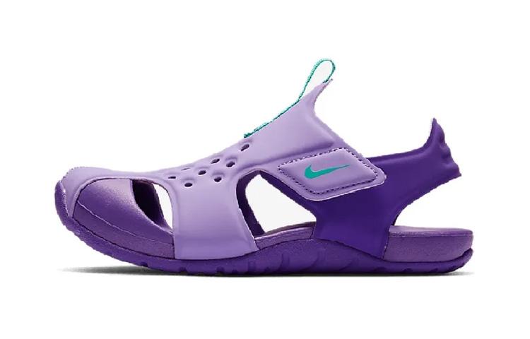 

Nike Sunray Protect 2 Children s Sandals Purple Children Aged 3 7 Years Old 943826-500 33.5
