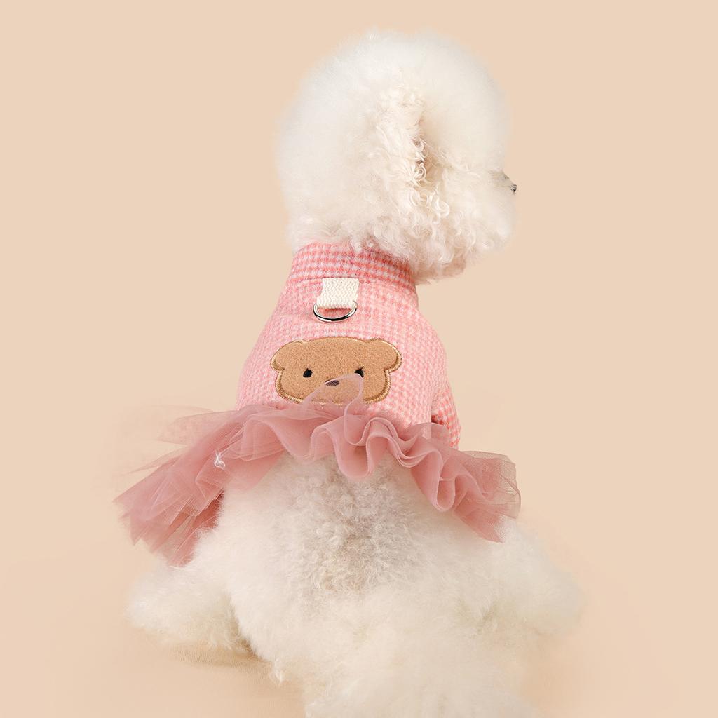 Pet circle, dog small dog clothes, cat clothing, autumn and winter Valentine's Day love collection