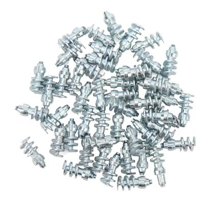 50 Piezas Tornillos Tachuelas para Neumáticos Acero Tungsteno Rueda Neumático Clavos para Nieve Antideslizante Adorno de Neumático Tornillo para Camión