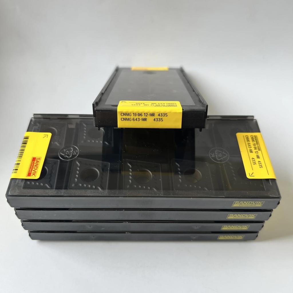 Original Sandvik / CNMG190612-MR 4335 / CNC lathe carbide blade 10 Pcs