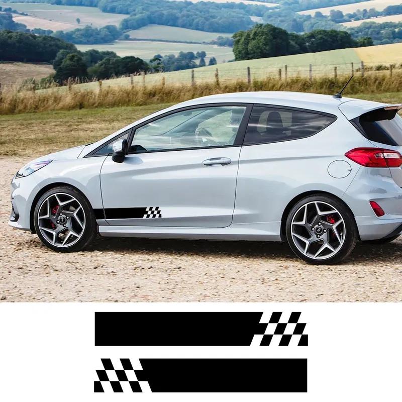 Car Door Side Stickers Auto Racing Sport Stripe Graphic Vinyl Film Decor Decal Tuning Accessories for Cars SUV Pickup Truck