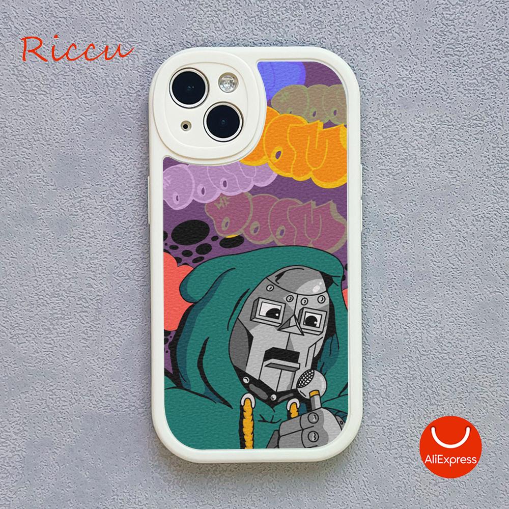 Iphone MF DOOM Rapper Telefon Kılıfı Iphone 14 13 11 12 Pro MAX 13 12MiNi 7 8 plus iphone14 XS XR Kuzu Derisi Koruyucu Kılıflar