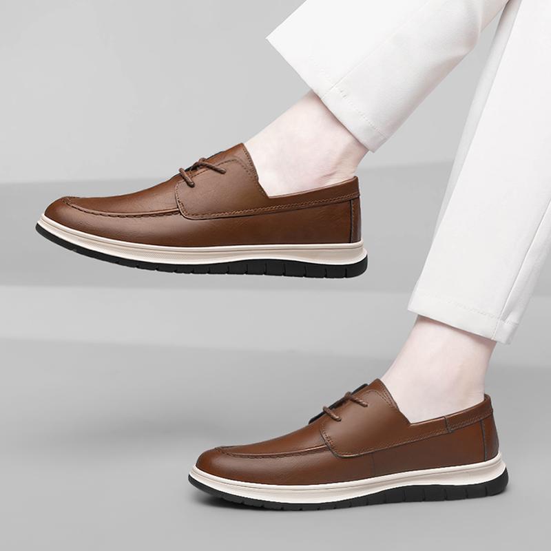 Модная мужская обувь из натуральной кожи — фото 3