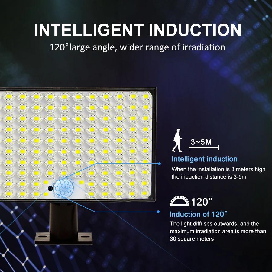 Outdoor LED Solar Light IP65 Waterproof Solar Street Lamp Garden Wall Lamp Super Bright Motion Sensor Outdoor Solar Lights