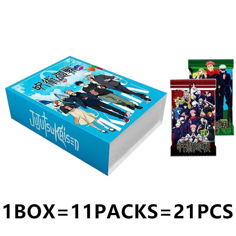 Jujutsu Kaisen Karetní Kouzelnické Karty Gojo Satoru Fushiguro Megumi Itadori Yuji Karty Anime Sběratelské Karty Hračka Dárek