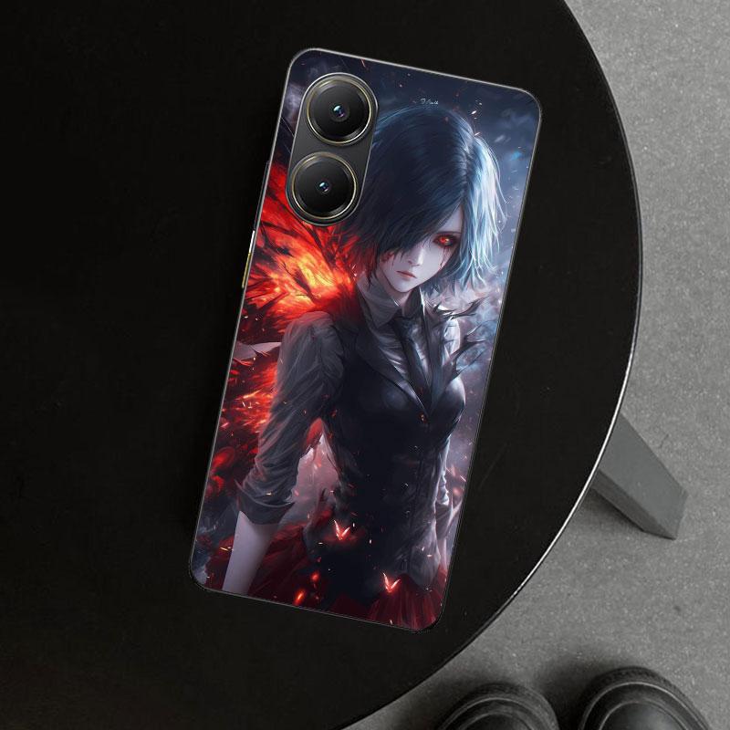 Ghoul Tokyo Touka Kirishima Phone Case Cover for Xiaomi Poco X6 X5 X7 Pro F7 Ultra Redmi 15C 15 13C 13 12C 12 10C 10 10A 9C 9A 9