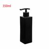 Dispenser di Sapone Liquido Nero Opaco Acciaio Inossidabile Dispenser di Sapone da Cucina Flacone per Shampoo Lozione da Bagno Igienizzante Mani per Bambini
