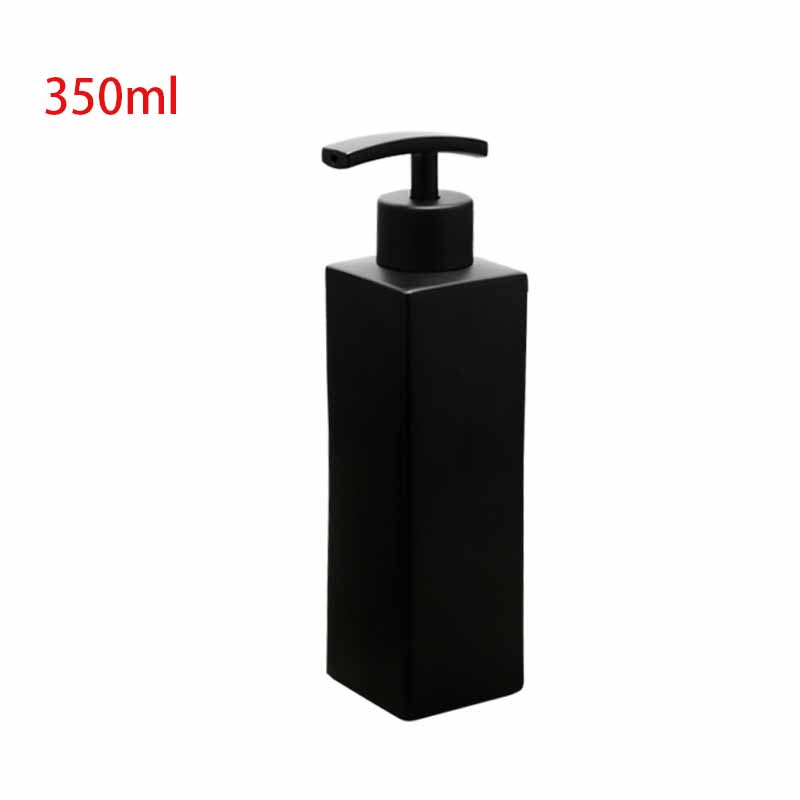 Dispenser di Sapone Liquido Nero Opaco Acciaio Inossidabile Dispenser di Sapone da Cucina Flacone per Shampoo Lozione da Bagno Igienizzante Mani per Bambini