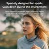 Nackenbügel-Ohrhörer Kabellos Bluetooth Geräuschunterdrückung Kopfhörer In-Ear Verstellbares Kabel Wasserdichtes Headset für Android iOS