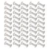 50 Sets Rivet Fastener M4 5x13x9.5mm Stainless Steel Flat Round Head Rivets and Screws for Binding