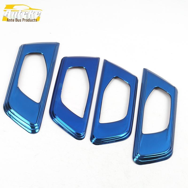 CRV Interior Door Handle Decoration Frame for 17-21 Models - Handshake Buckle and Armrest Sequin Accessories
