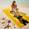1Pc Mr Bean'S Classic Pose Beach Towel Quick Dry Multiuse For Beach Pool Gym Yoga Home Travel Christmas Halloween Xmas Gift N138