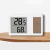 2 Stück Digitales LCD-Display Temperatur-Feuchtigkeitsmesser Digitales Thermometer Hygrometer Schlafzimmer