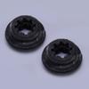 4Pcs Radiator Mount ulator Rubber Bushing Fit for Toyota Corolla 2009 2010 2011 2012 2013 2014 2015 2016 2017 2018  Black